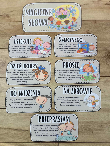 Magiczne Słowa - Tabliczki  