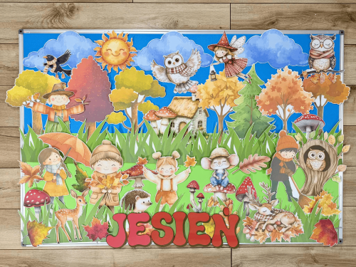 Jesień - Gazetka / Dekoracje - Wersja 2