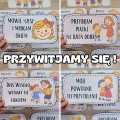 Przywitajmy się ! - Tabliczki - Wersja 2  