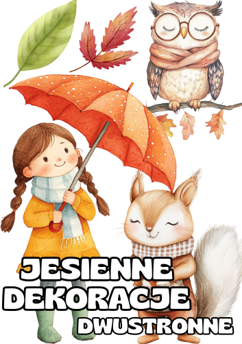 Jesienne Dekoracje Dwustronne - wersja 2