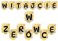 Witajcie W Zerówce- Napis/ Girlanda    