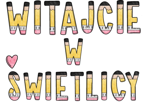 Witajcie W Świetlicy - Napis/ Girlanda wzór 2