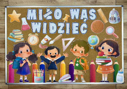 Miło Was Widzieć - Gazetka / Dekoracje wzór 3 