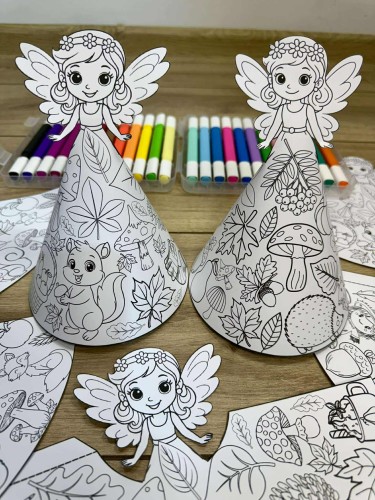 Pani Jesień 3D - Praca Plastyczna