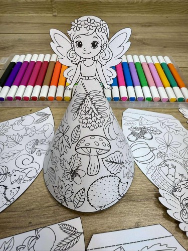 Pani Jesień 3D - Praca Plastyczna 