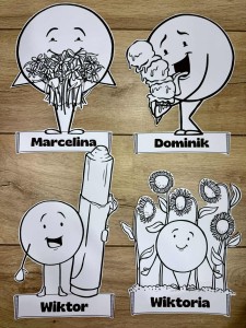 Dzień Kropki - Kropki z możliwością edycji imion   