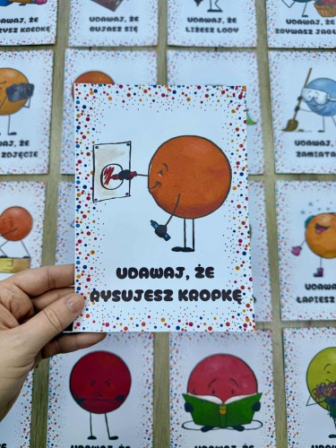 Dzień Kropki  - Karty Ruchowe