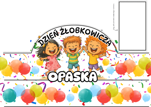 Dzień Żłobkowicza - Opaska Wzór 2 