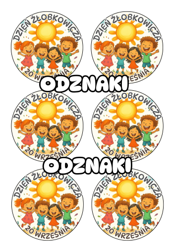 Dzień Żłobkowicza - Odznaki / Medale wzór 1