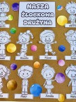 Dzień Żłobkowicza -Nasza Żłobkowa Drużyna -  Ilustracje dzieci z możliwością edycji imion  