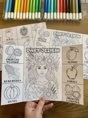 Dary Jesieni- Książka Składana