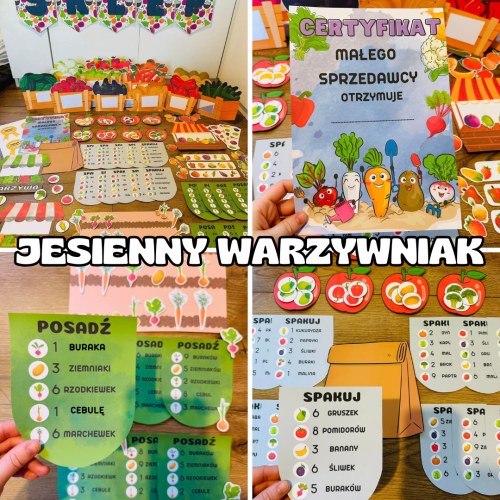  Warzywniak- Kącik z Owocami i Warzywami
