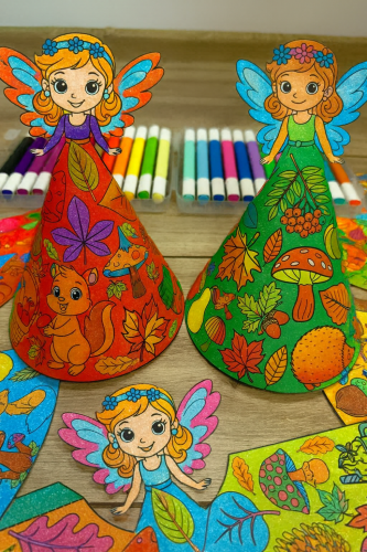 Pani Jesień 3D - Praca Plastyczna 