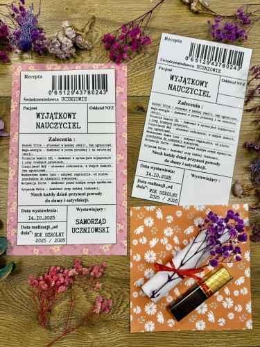 Dzień Edukacji Narodowej - Recepta z możliwością edycji  