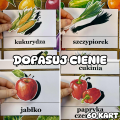 Owoce i Warzywa - Dopasuj do cienia 