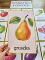 Plansze z Ilustracjami - Owoce i Warzywa
