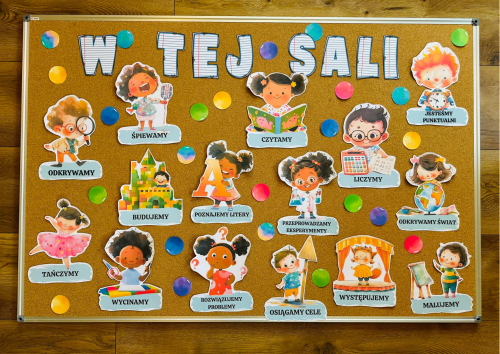 Jesień - W Tej Sali - Gazetka/ Dekoracje -  wersja 1