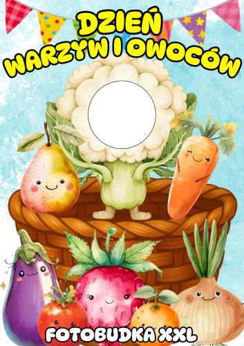 Dzień Warzyw i Owoców - Fotobudka XXL/ Plakat XXL