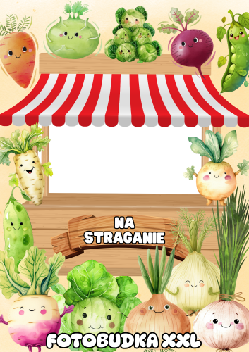 Owoce i Warzywa  - Na Straganie - Fotobudka XXL