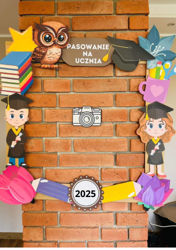 Pasowanie Na Ucznia - Fotobudka/ Ramka