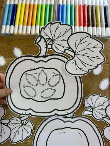 Dzień Dyni - Praca Plastyczna wzór 1