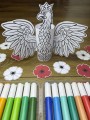 Szablon Orła 3D - Praca Plastyczna - Dzień Niepodległości / Święto Konstytucji 3 Maja / Polska 