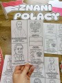 Znani Polacy - Wklejka / Książeczka Składana - Dzień Niepodległości / Święto Konstytucji 3 Maja / Polska - 
