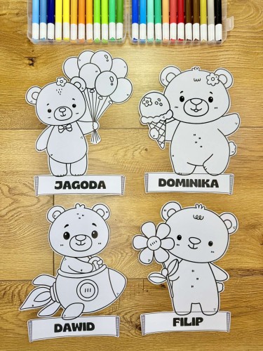 Dzień Pluszowego Misia- Misie z możliwością edycji imion 