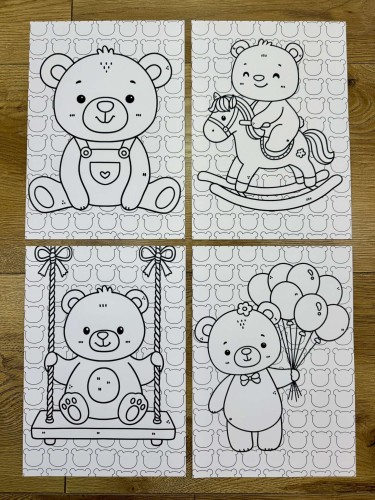 Dzień Pluszowego Misia - Prace Plastyczne / Szablony    