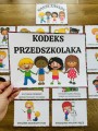 Jesień - Kodeks Przedszkolaka/ Nasze zasady- Ilustracje z opisami wersja kolorowa