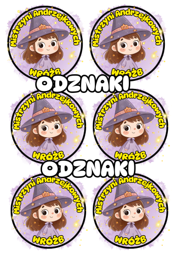 Andrzejki - Odznaki / Medale wersja 2