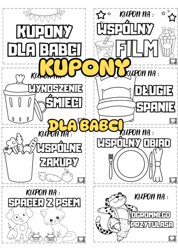Kupony Dla Babci - Dzień Babci i Dziadka