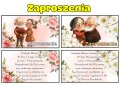 Zaproszenia wzór 2 Z Możliwością Edycji Tekstu - Dzień Babci i Dziadka 