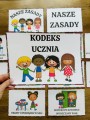 Jesień - Kodeks Ucznia/ Nasze Zasady - Ilustracje z opisami wersja kolorowa