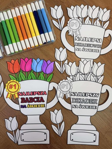 Puchary - Dzień Babci i Dziadka