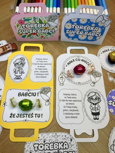 Torebka Super Babci - Dzień Babci i Dziadka