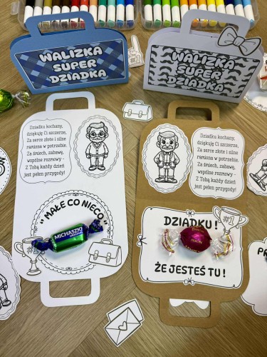 Walizka Super Dziadka - Dzień Babci i Dziadka 