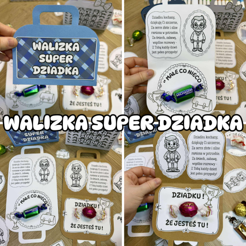 Walizka Super Dziadka - Dzień Babci i Dziadka  