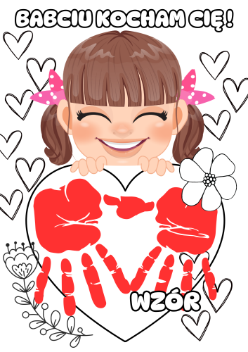 Odbijanie Rączek - Dzień Babci i Dziadka 