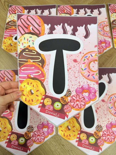 Napis / Girlanda (wzór 3 ) - Tłusty Czwartek