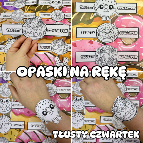 Opaski Na Rękę - Tłusty Czwartek