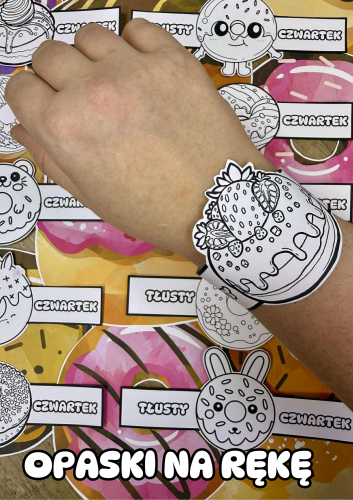 Opaski Na Rękę - Tłusty Czwartek 