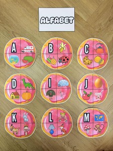 Pączki - Alfabet - Tłusty Czwartek