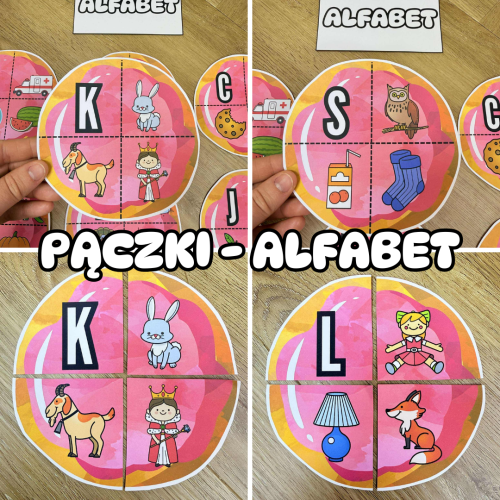 Pączki - Alfabet - Tłusty Czwartek 