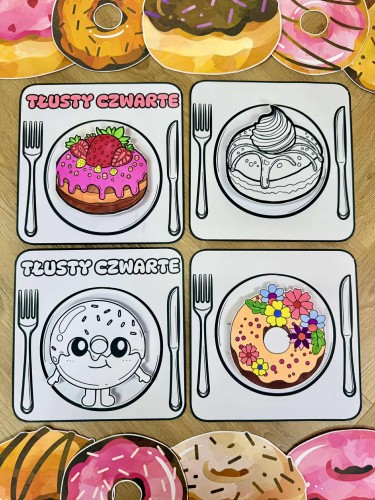 Pączki 3D- Tłusty Czwartek