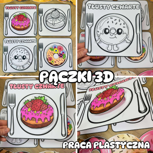Pączki 3D- Tłusty Czwartek 