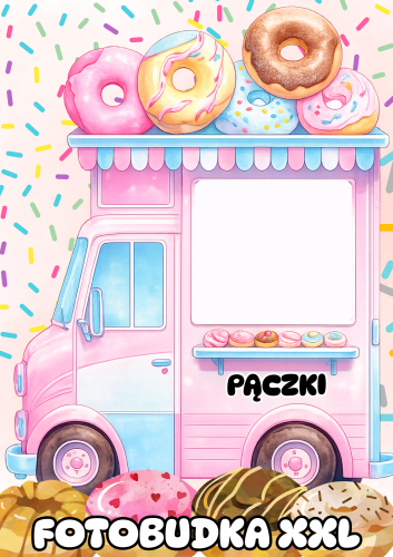 Fotobudka XXL ( wzór 3) - Tłusty Czwartek 