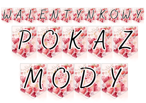 Walentynkowy Pokaz Mody-  Sam Napis 