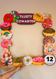 Tłusty Czwartek - Ramka / Fotobudka