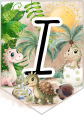 Dzień Dinozaura- Napis / Girlanda ( wzór 2 )